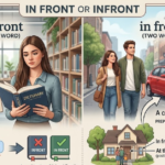 Infront or In Front: Which Is Correct?