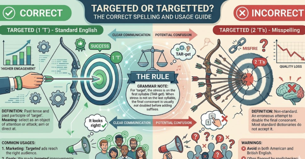 Targetted or Targeted: Which Spelling Is Correct?
