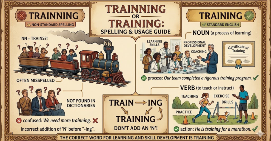 Trainning or Training: Which Spelling Is Correct?