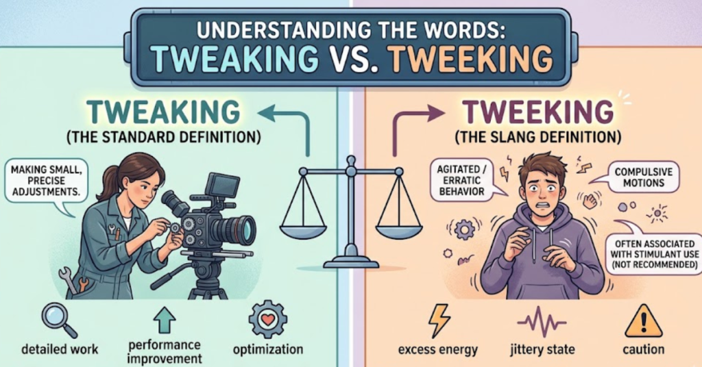 Tweeking or Tweaking: Correct Meaning and Usage