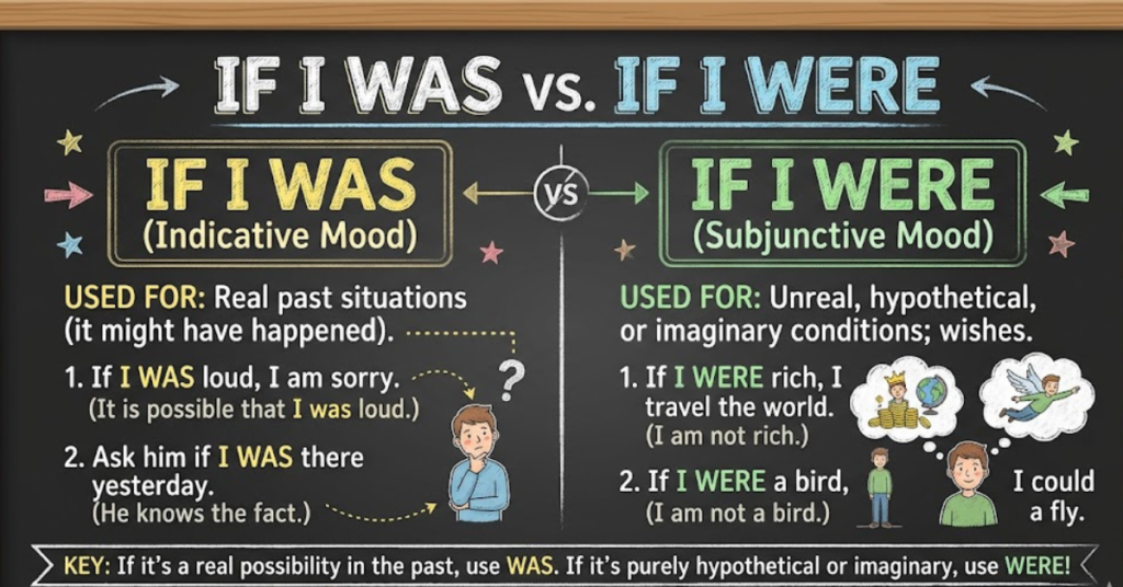If I Was vs If I Were: Grammar Made Simple