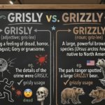 Grisly vs Grizzly: Meaning and Usage Explained