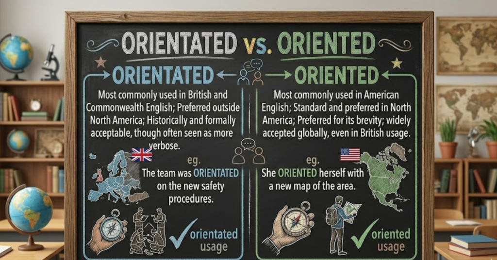 Orientated vs Oriented: What’s the Difference?