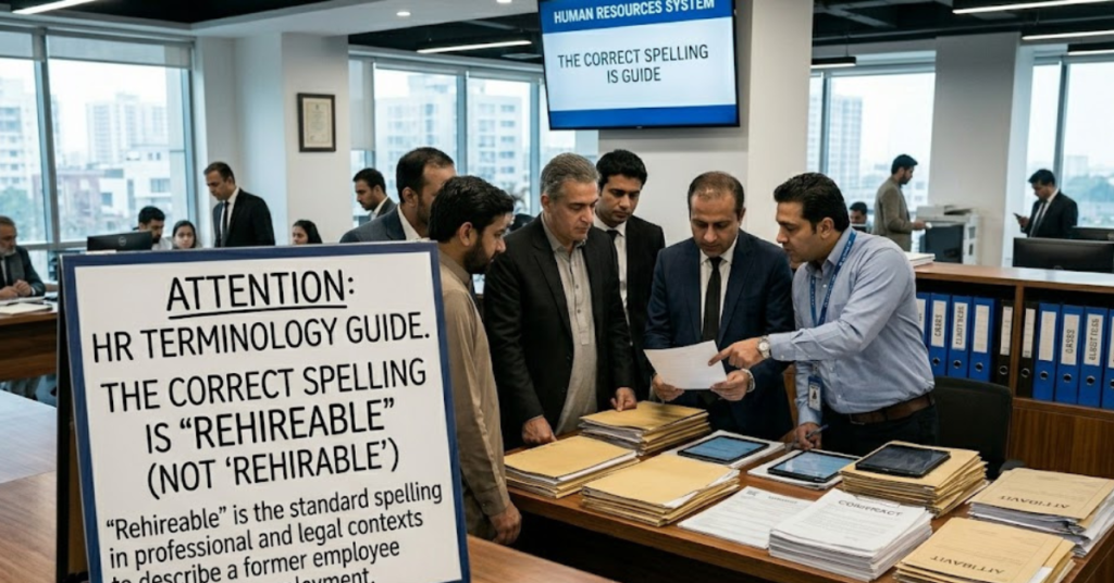 Rehireable Meaning, Spelling & Employment Guide