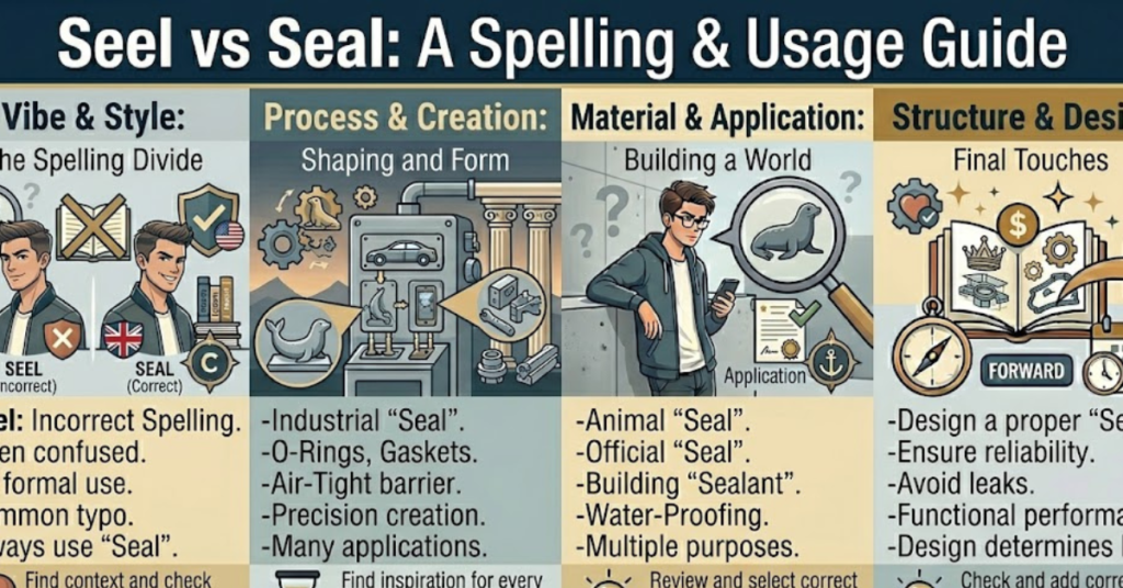 create an image on"seel vs seal"