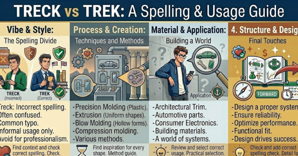 Treck or Trek: Correct Spelling and Meaning
