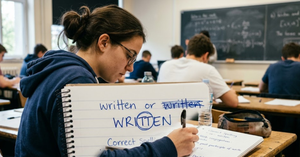 Written or Writen: Correct Spelling Explained Simply