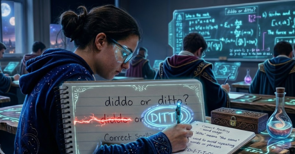 Ditto or Diddo: Meaning, Spelling, and Usage Explained