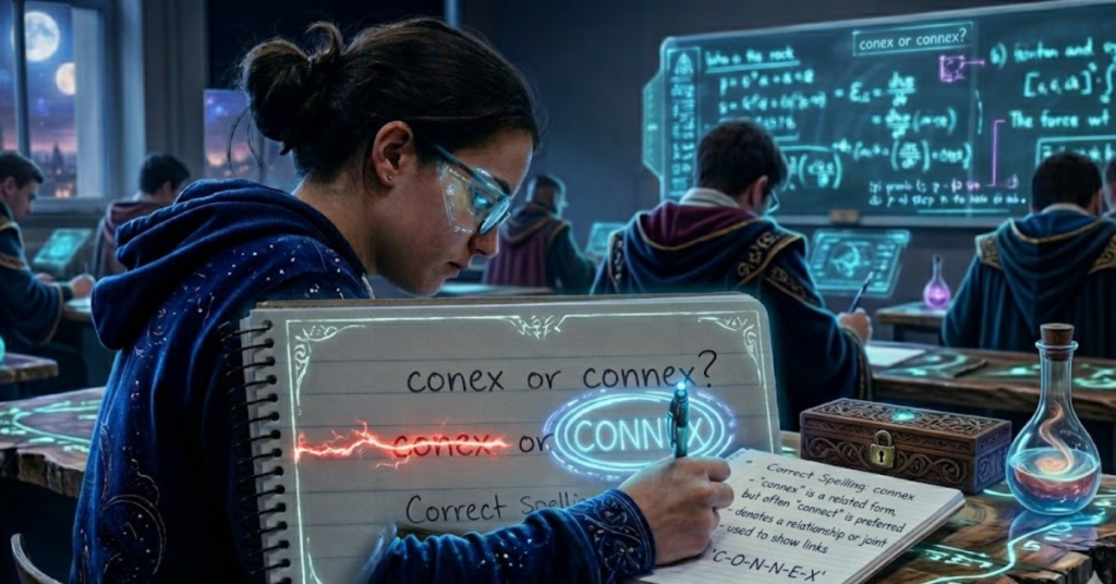 Conex or Connex: Correct Spelling and Meaning Explained