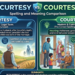 Courtesy vs Curtesy: Meaning, Spelling & Usage Guide