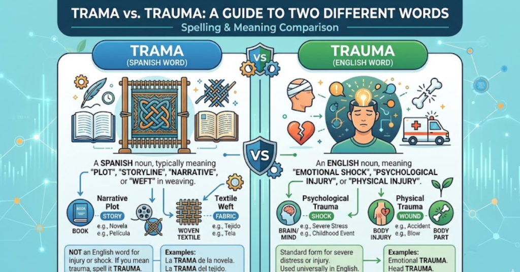 Trauma vs Trama: Meaning, Spelling & Differences