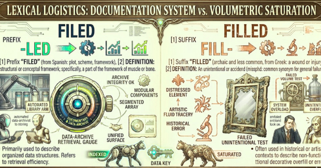 Filed vs Filled: Meaning, Difference, and Usage Explained