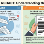 Retract vs Redact: Meaning, Differences, and Usage