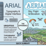 Arial vs Aerial: Meaning, Difference, and Usage Guide