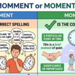 Momment or Moment: Correct Spelling and Meaning Explained