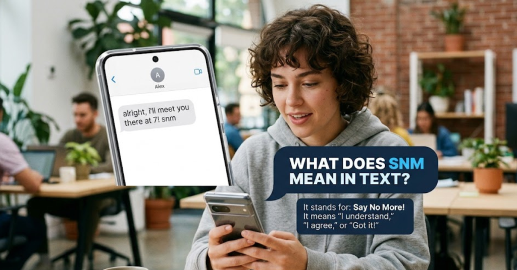 What Does SNM Mean in Text? Slang Explained