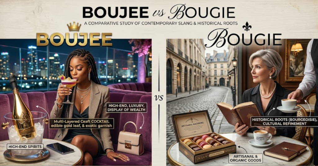 Boujee vs Bougie Meaning Explained Clearly