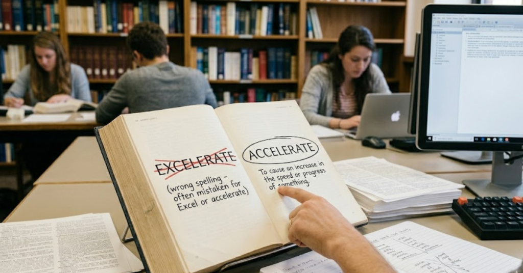 Excelerate or Accelerate: Correct Word Explained