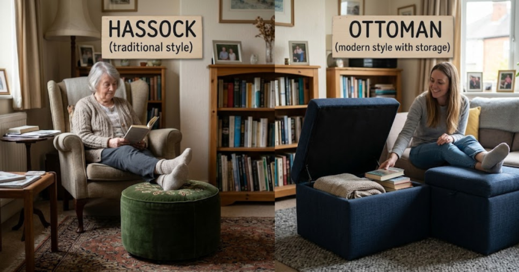 Hassock vs Ottoman: Key Differences Explained