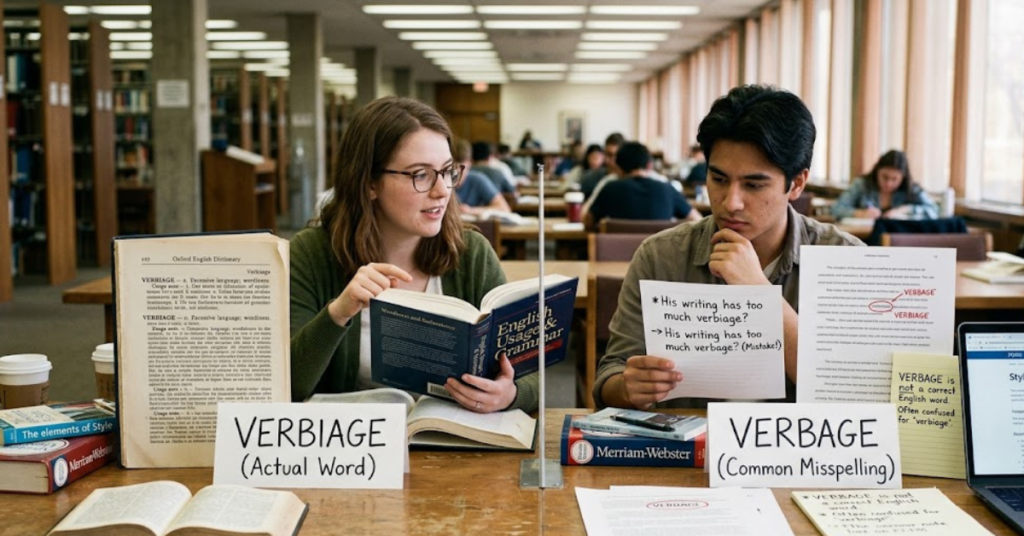 Verbiage vs Verbge: Meaning, Difference & Usage