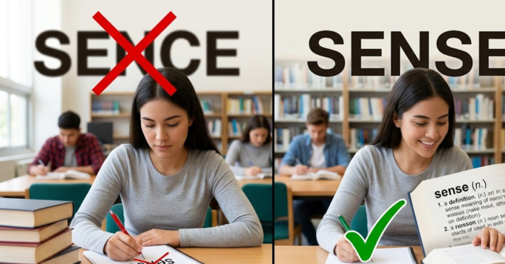Sence or Sense: Which Spelling Is Correct?