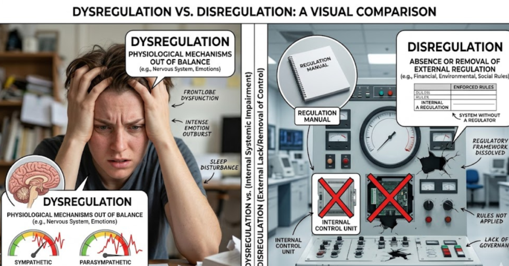 Dysregulation vs Disregulation: Key Differences Explained