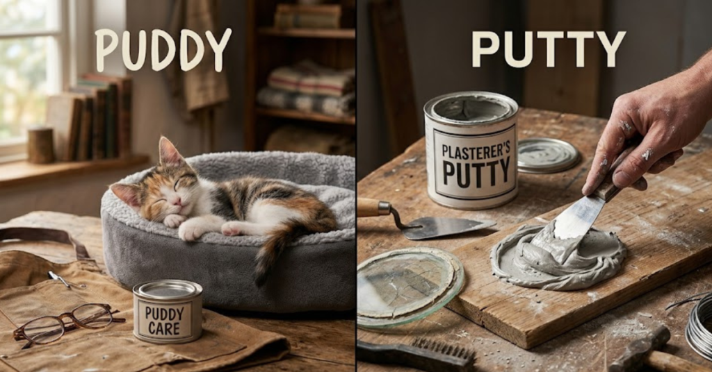 Puddy or Putty: Correct Spelling and Meaning Explained