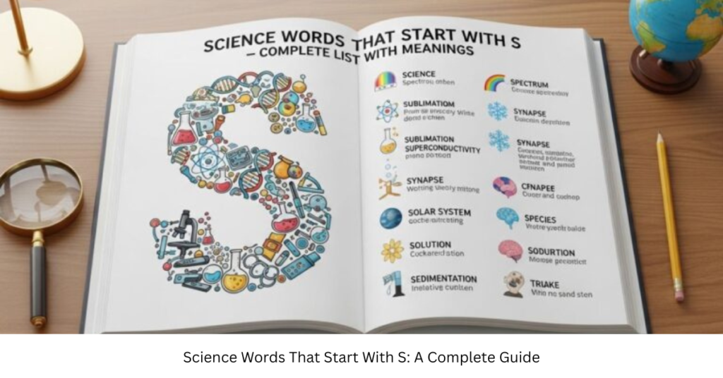 Science Words That Start With S: A Complete Guide