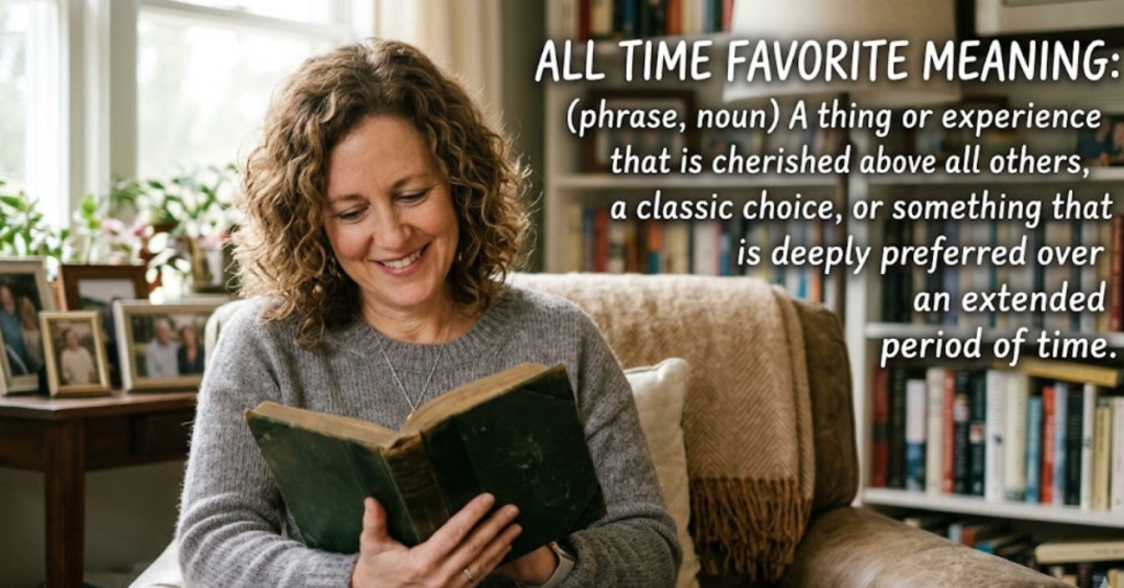 All Time Favorite Meaning: What Does It Really Mean?