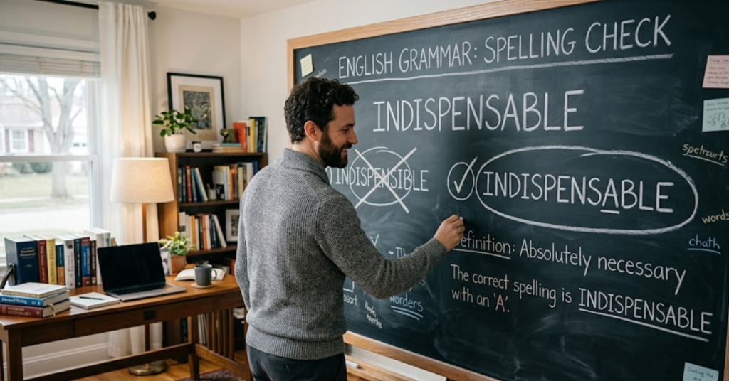 Indispensible or Indispensable: Which Is Correct?