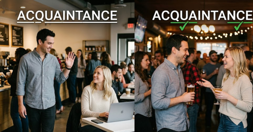 Aquaintance or Acquaintance: Which Spelling Is Correct?