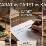 Carat vs Caret vs Karat: Key Differences Explained