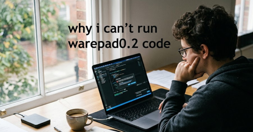 Why I Can't Run WarePad0.2 Code? Common Causes and Fixes