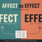Affect and Effect Difference