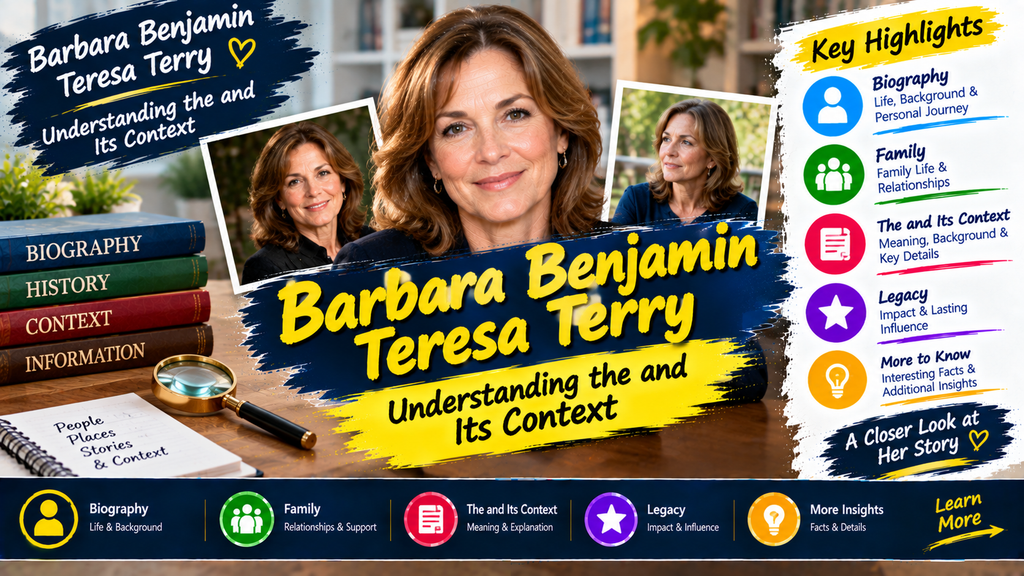 Barbara Benjamin Teresa Terry